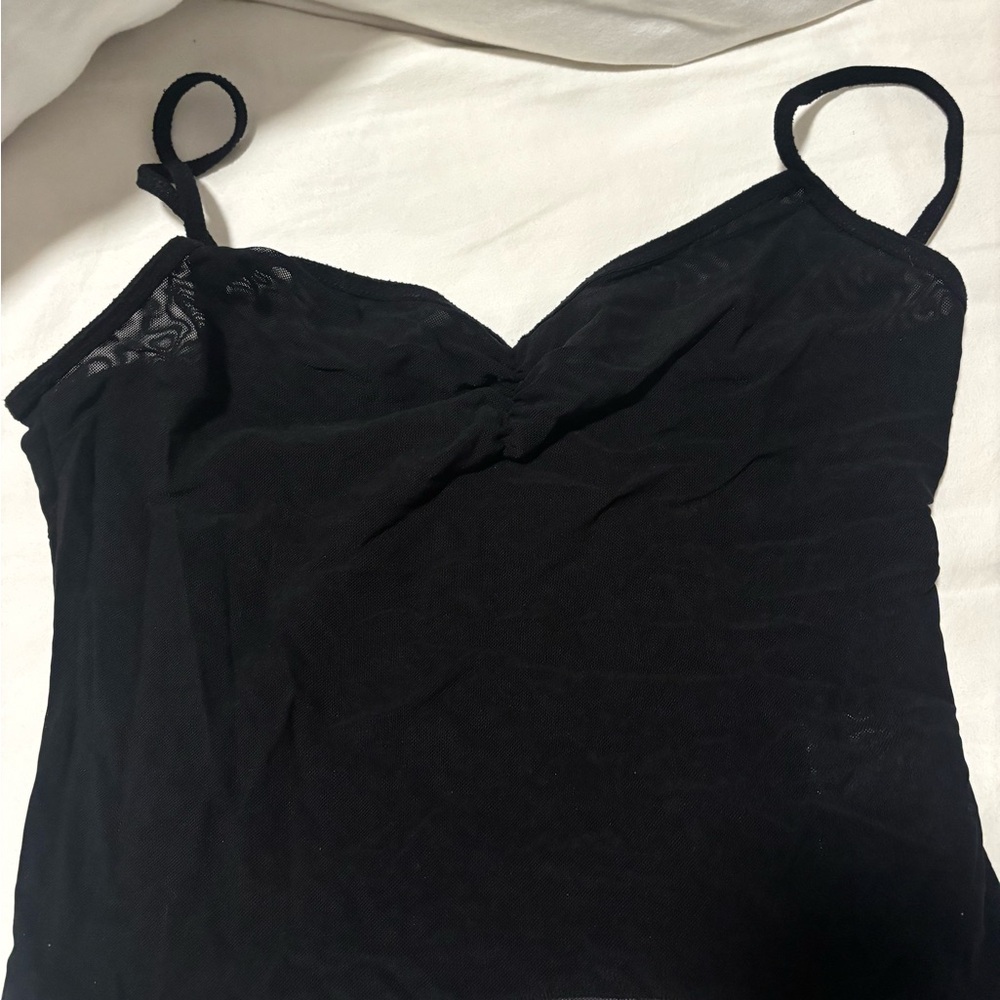 Brandy Melville Black Strappy Top
